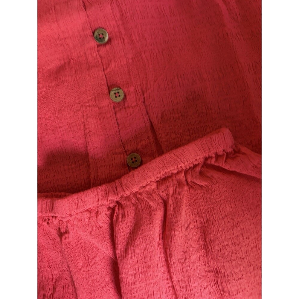 FREE PEOPLE Lovesick 2 Pc Set Sugared Coral Size Medium NWT - Picture 7 of 7